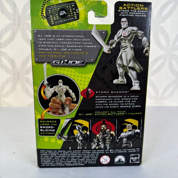 5 for $25| GI Joe Action Battlers Storm Shadow Ninja Mercenary - Picture 4 of 5